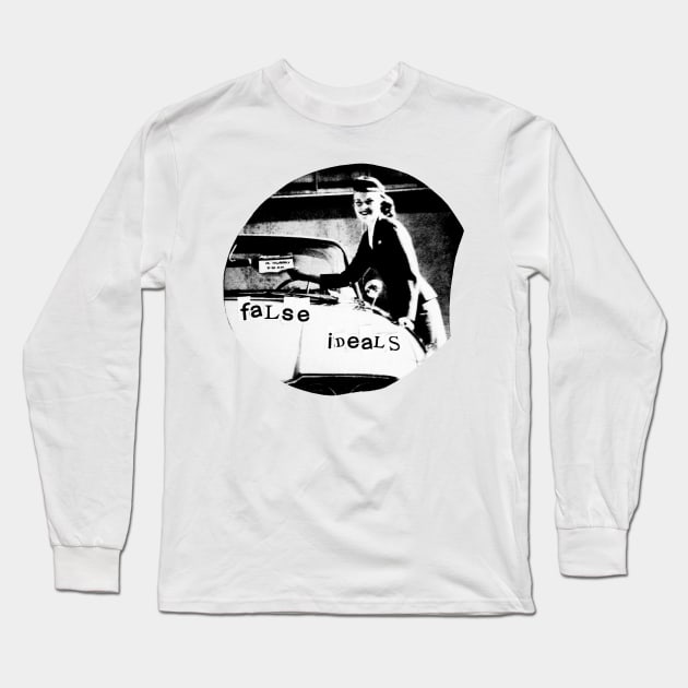 False Ideals Long Sleeve T-Shirt by artpirate